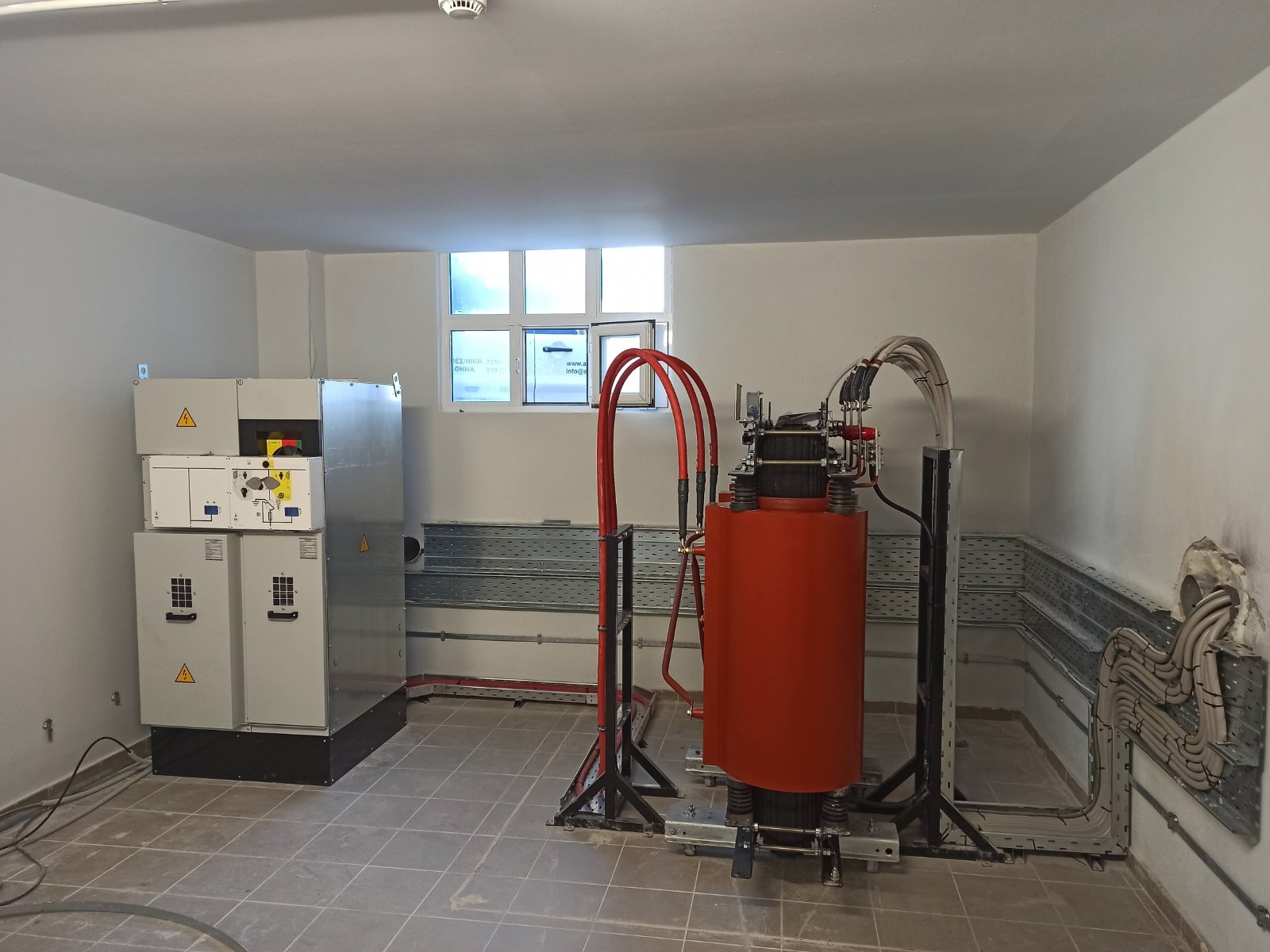 Κατασκευή Υ/Σ μέσης τάσης 800 KVA